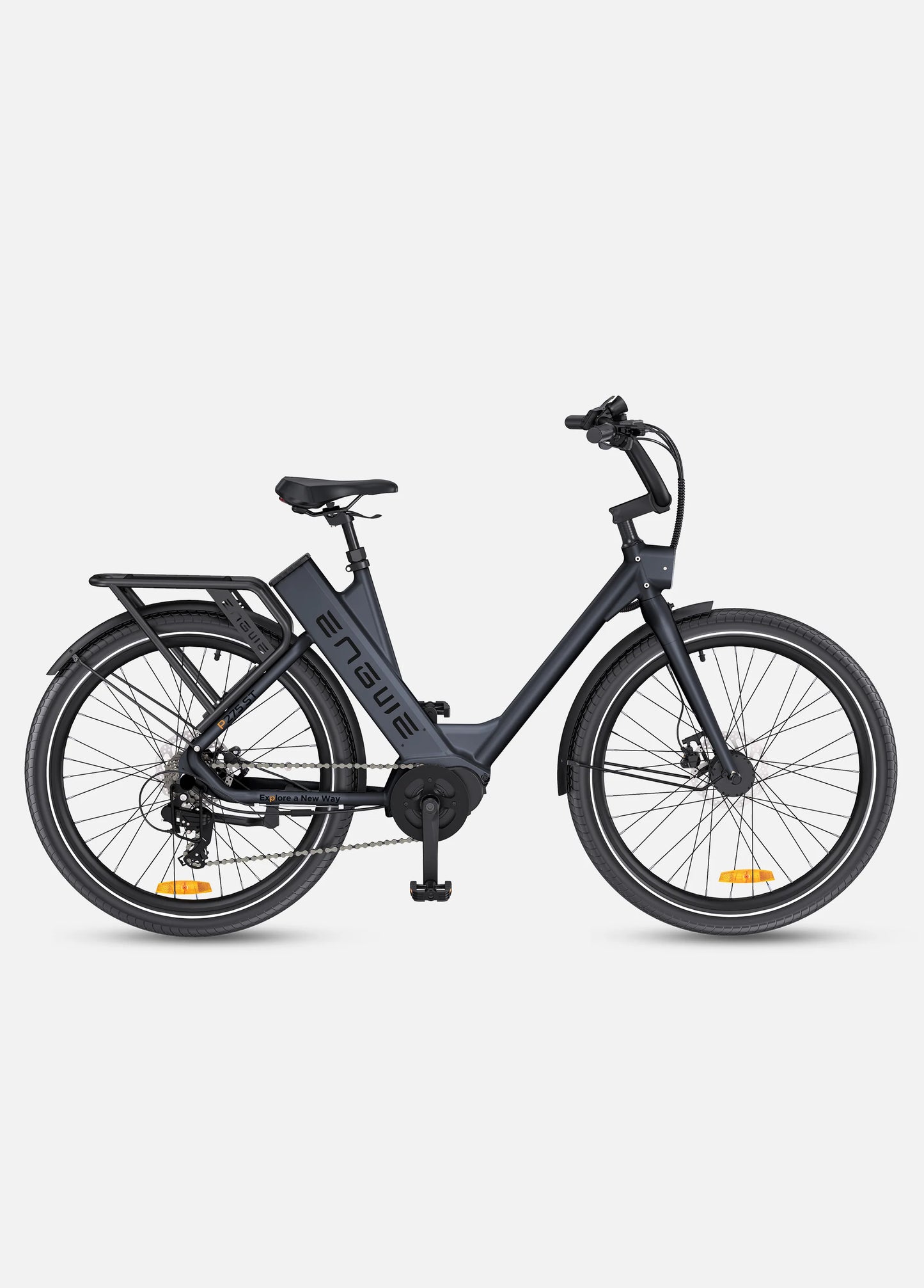 ENGWE P275 ST Commuting Electric Bike - Top Speed 15.5mph | 161mi Range | Torque Sensor | Mid-drive Motor | 250W Power