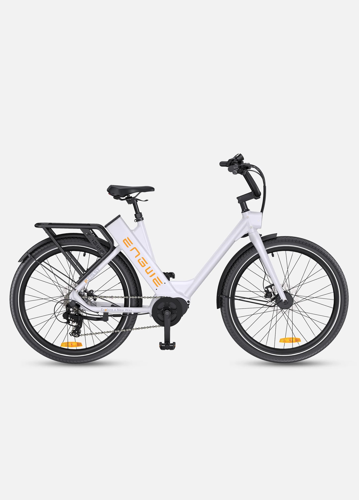 ENGWE P275 ST Commuting Electric Bike - Top Speed 15.5mph | 161mi Range | Torque Sensor | Mid-drive Motor | 250W Power