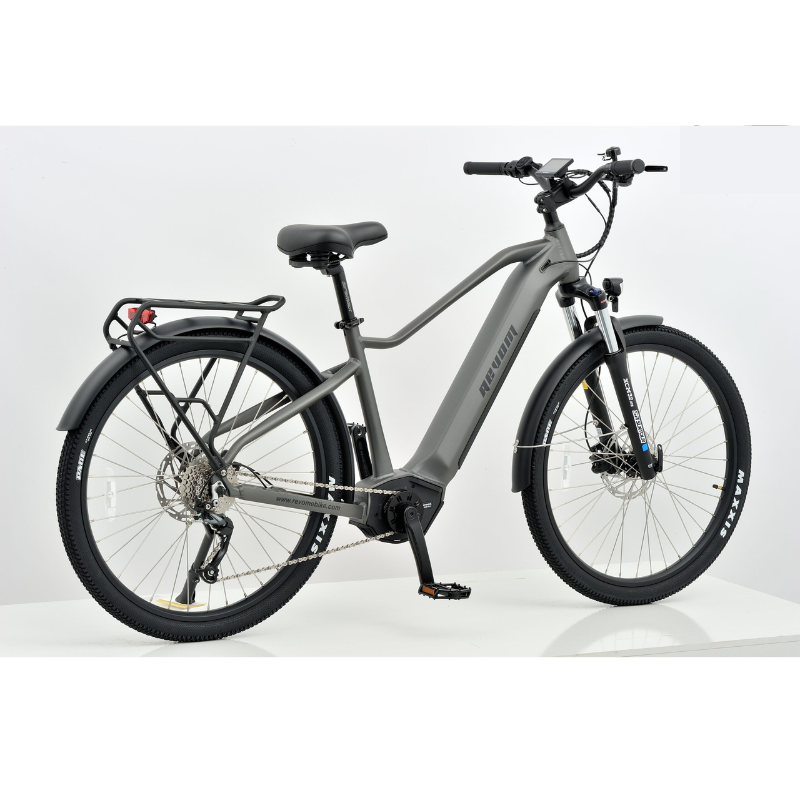 REVOM S1 ATB Mid Drive E-Bike Dark Grey 250w 15.5mph 90Nm