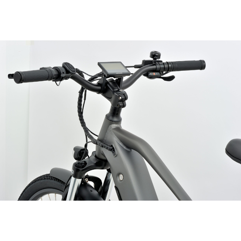 REVOM S1 ATB Mid Drive E-Bike Dark Grey 250w 15.5mph 90Nm
