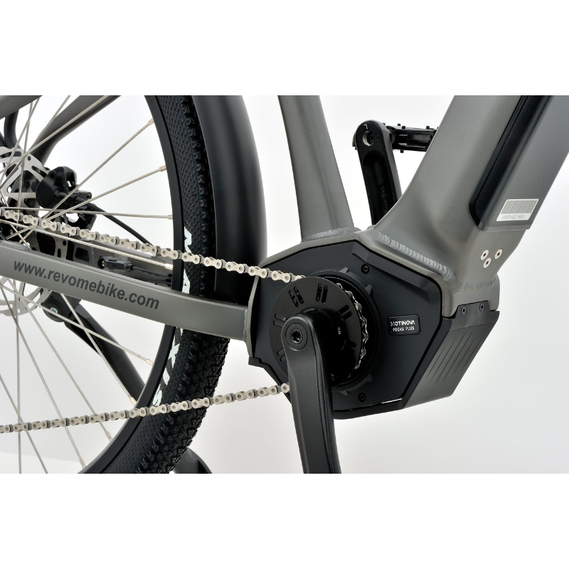 REVOM S1 ATB Mid Drive E-Bike Dark Grey 250w 15.5mph 90Nm