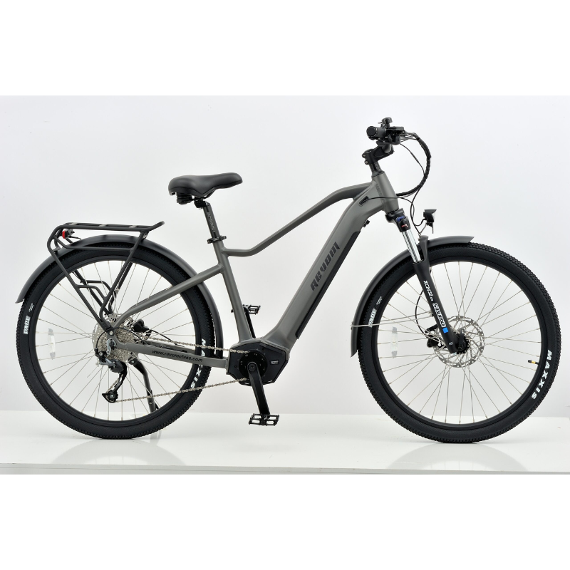 REVOM S1 ATB Mid Drive E-Bike Dark Grey 250w 15.5mph 90Nm