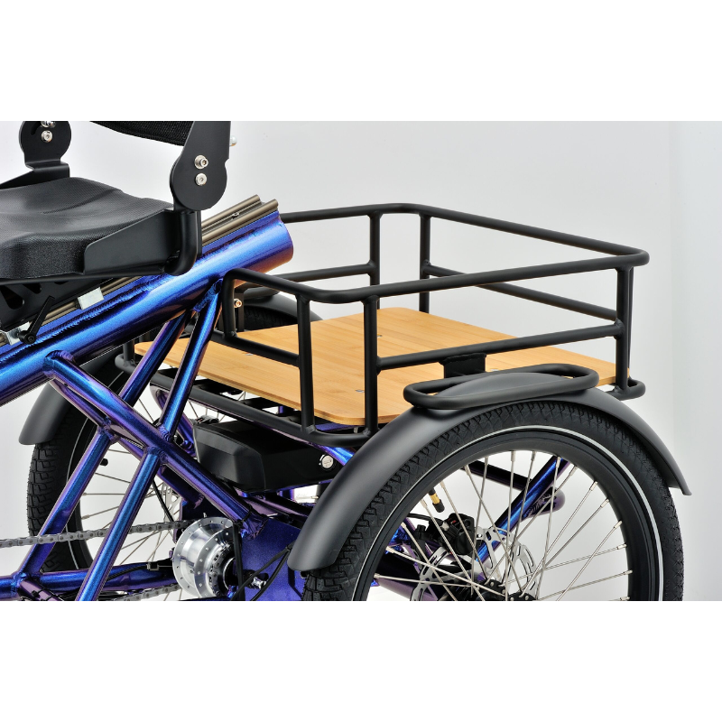 REVOM T4 Semi Recumbent Foldable Electric Tricycle - Top Speed 15.5mph | 35mile Range | 90Nm Torque | 250W Power