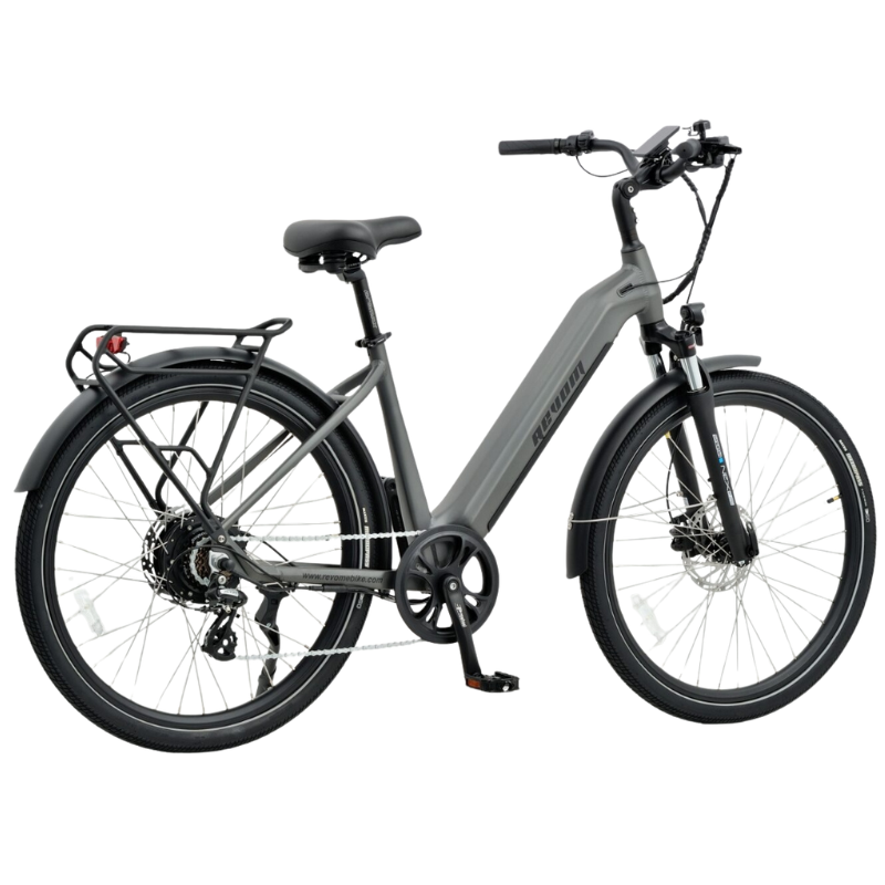 Revom U2 Electric Bike – 250W Hybrid E-Bike with 55+ Mile Range & Suspension