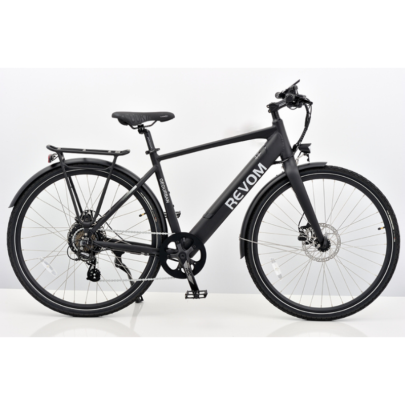 REVOM EB01 Gents Hybrid Electric Bike - Top Speed 15.5mph | 45mi Range | 250W Power