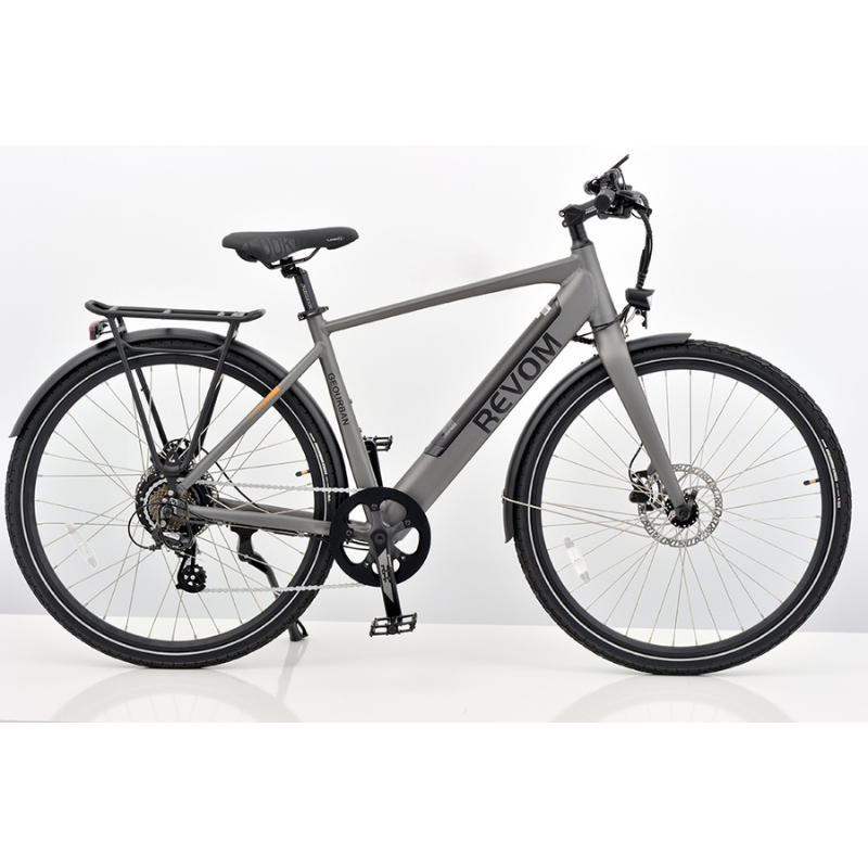 REVOM EB01 Gents Hybrid Electric Bike - Top Speed 15.5mph | 45mi Range | 250W Power