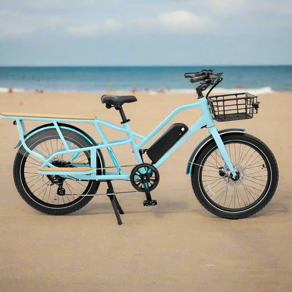 REVOM E-Cargo 2.3 Electric Transport Bike - 14.5Ah Battery | Top Speed 15.5mph | 35-45mi Range | 250W Power