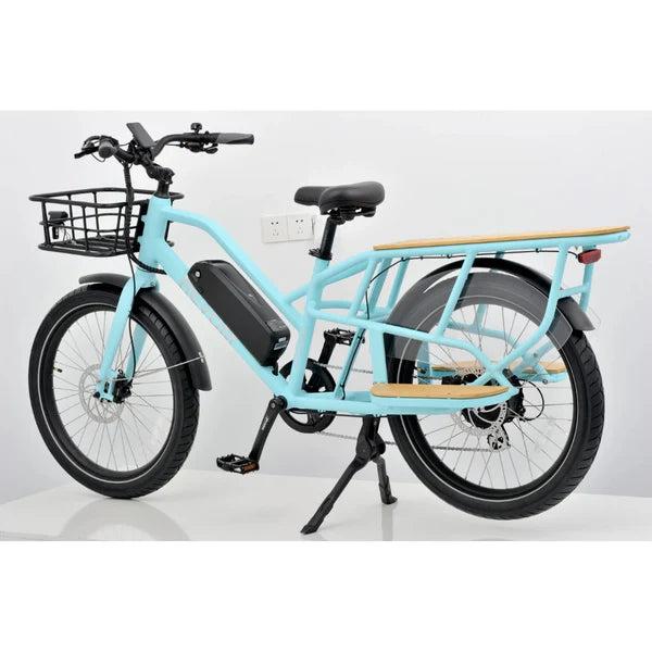REVOM E-Cargo 2.3 Electric Transport Bike - 14.5Ah Battery | Top Speed 15.5mph | 35-45mi Range | 250W Power
