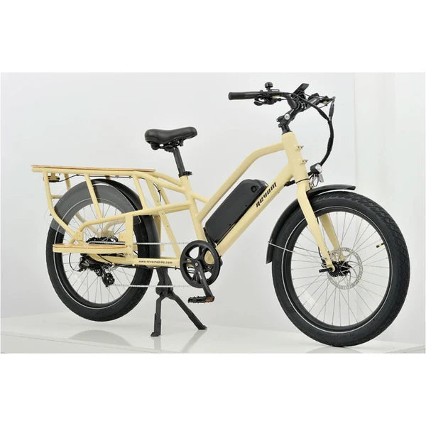 REVOM E-Cargo 2.3 Electric Transport Bike - 14.5Ah Battery | Top Speed 15.5mph | 35-45mi Range | 250W Power