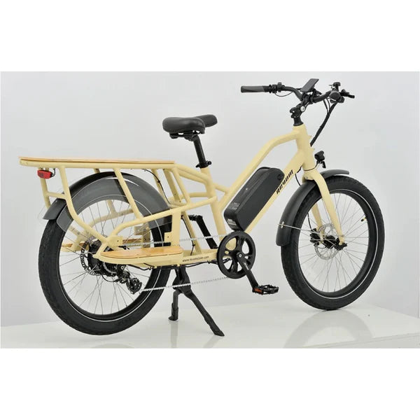REVOM E-Cargo 2.3 Electric Transport Bike - 14.5Ah Battery | Top Speed 15.5mph | 35-45mi Range | 250W Power