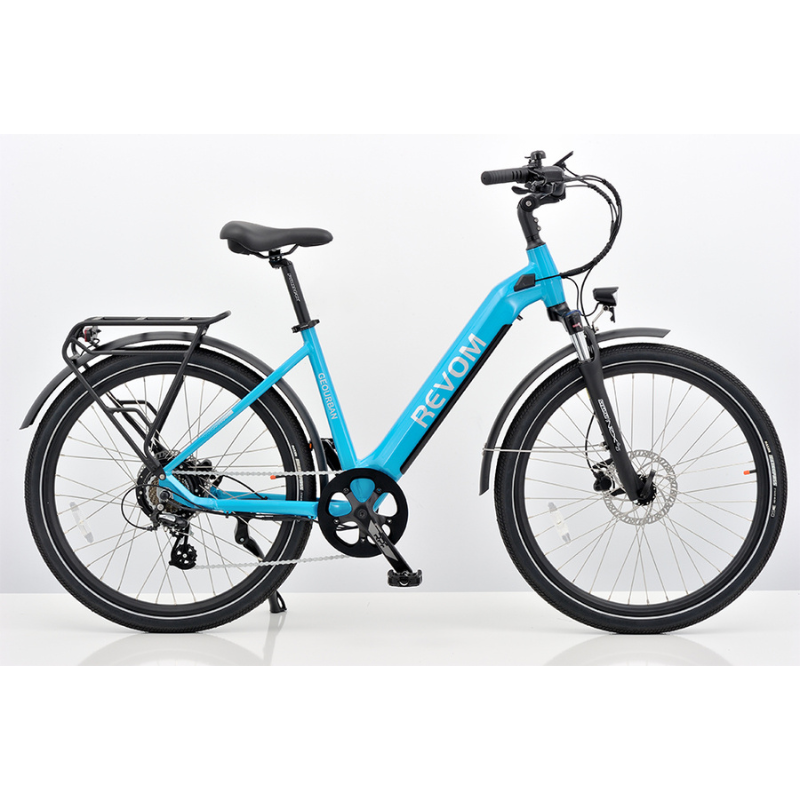 REVOM ST04 Tourer Step Through Electric Bike - Top Speed 15.5mph | 70mi Range | 250W Power