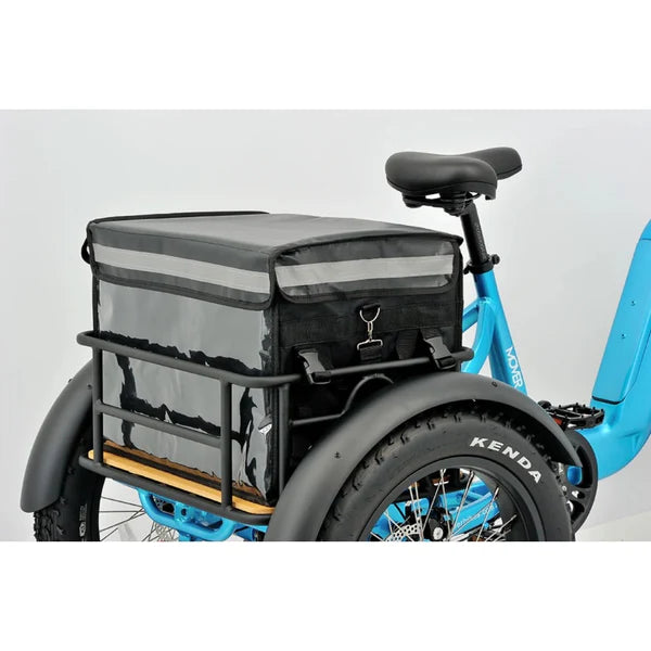 REVOM T1 Mover Urban Cargo Electric Trike - Top Speed 15.5mph | 35mi Range | 250W Power
