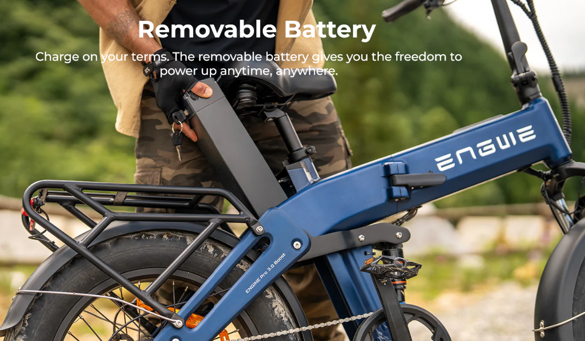 ENGWE Engine PRO 3.0 Boost Full Suspension Foldable E-Bike 15.5mph 90Nm UK Legal 250W 80mi Range