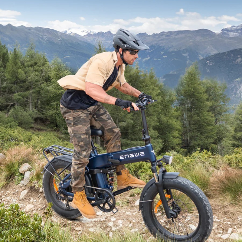 ENGWE Engine PRO 3.0 Boost Full Suspension Foldable E-Bike 15.5mph 90Nm UK Legal 250W 80mi Range