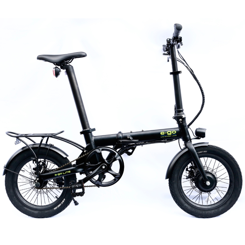 E-Go Light Folding E-Bike 250w 15.5mph 50km 16" Wheel