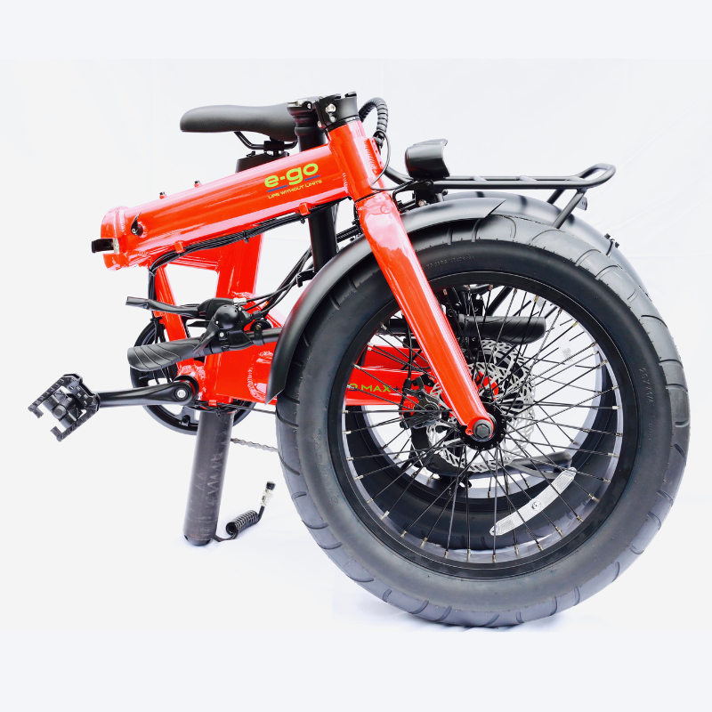 E-Go Max+ Folding Fat Tyre E-Bike 250w 15.5Mph