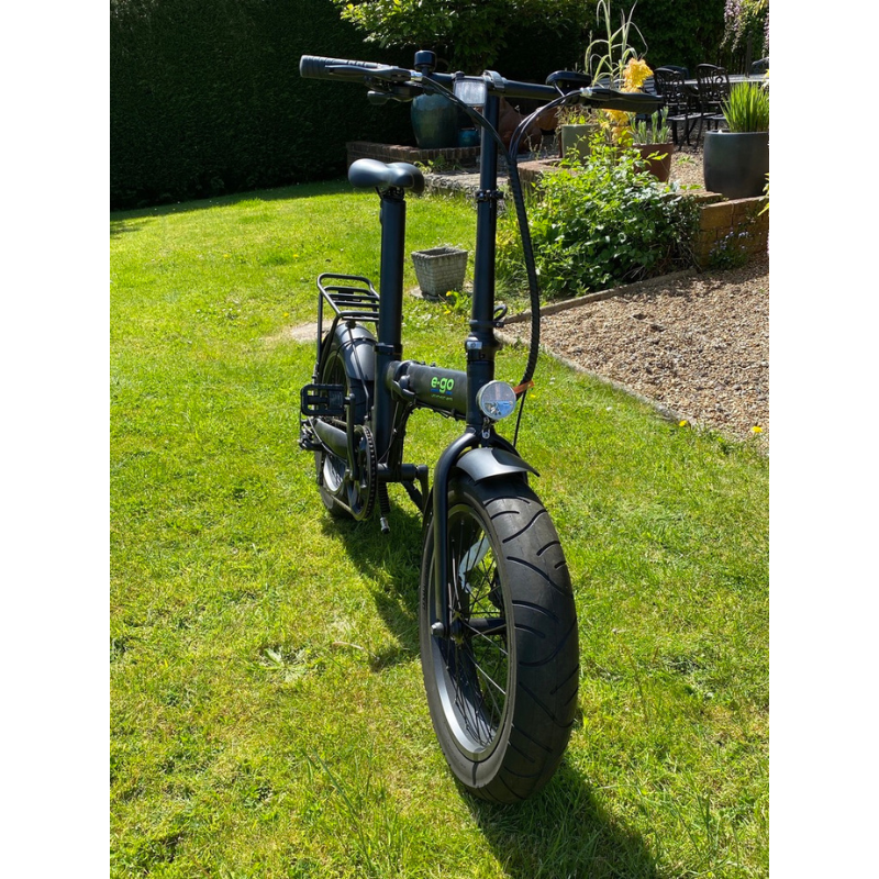 E-Go Max+ Folding Fat Tyre E-Bike 250w 15.5Mph