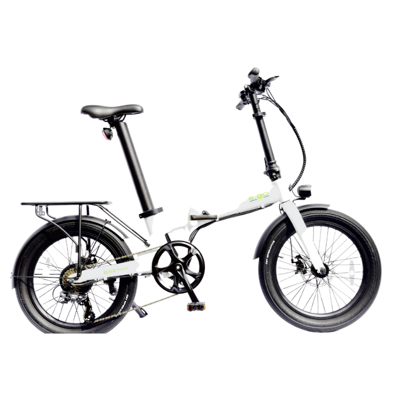 E-Go Max+ Folding Fat Tyre E-Bike 250w 15.5Mph