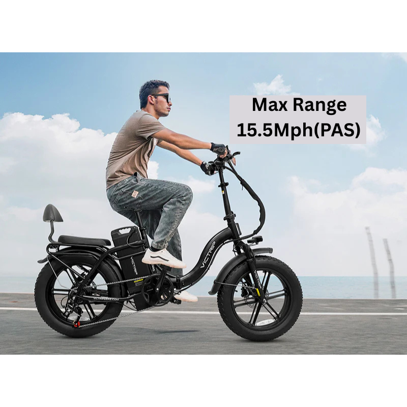 VICTRIP TITAN S Foldable E-bike 250w 15.5mph 298km