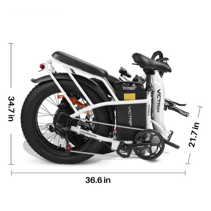 VICTRIP TITAN S Foldable E-bike 250w 15.5mph 298km