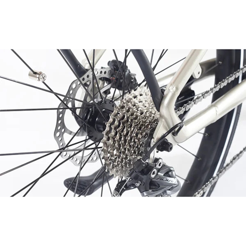 WISPER Wayfarer H7 Step-Through Electric Bike - Top Speed 15.5mph | 60-90mil Range | Hi Torque Hub-Drive | 250W Power - Red