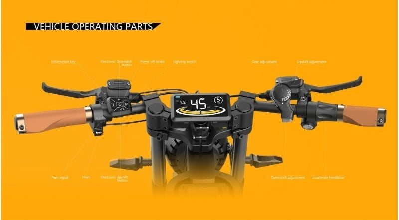 COSWHEEL GT20 Electric Bike 20" - 80Nm Torque | Top Speed 28mph | 87mi Range | 1000W Power