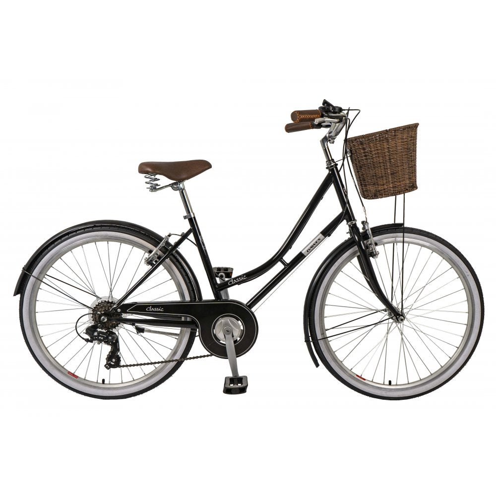 DAWES Heritage Classic 6 Speed Traditional Bicycle Black
