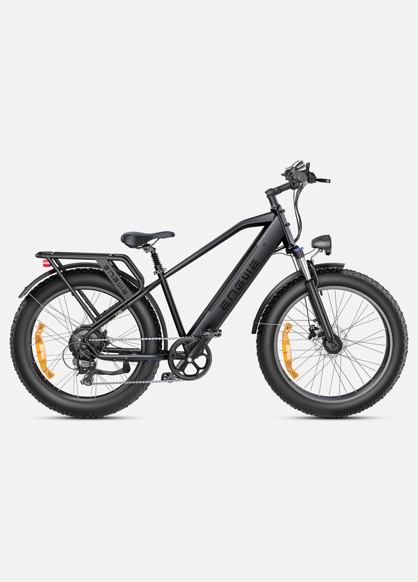 ENGWE E26 All-Terrain Electric Bike Duel Suspension 26" - Top Speed 15.5mph | 87mi Range | 250W Power