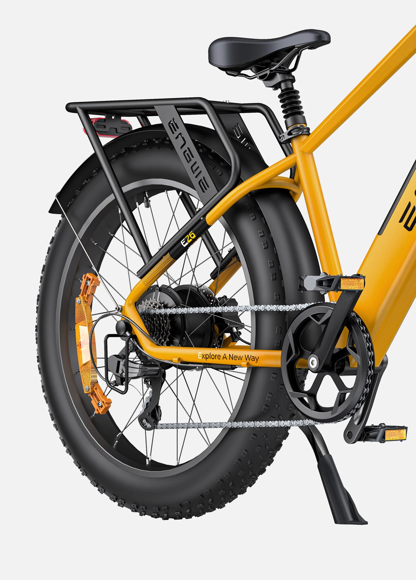 ENGWE E26 All-Terrain Electric Bike Duel Suspension 26" - Top Speed 15.5mph | 87mi Range | 250W Power
