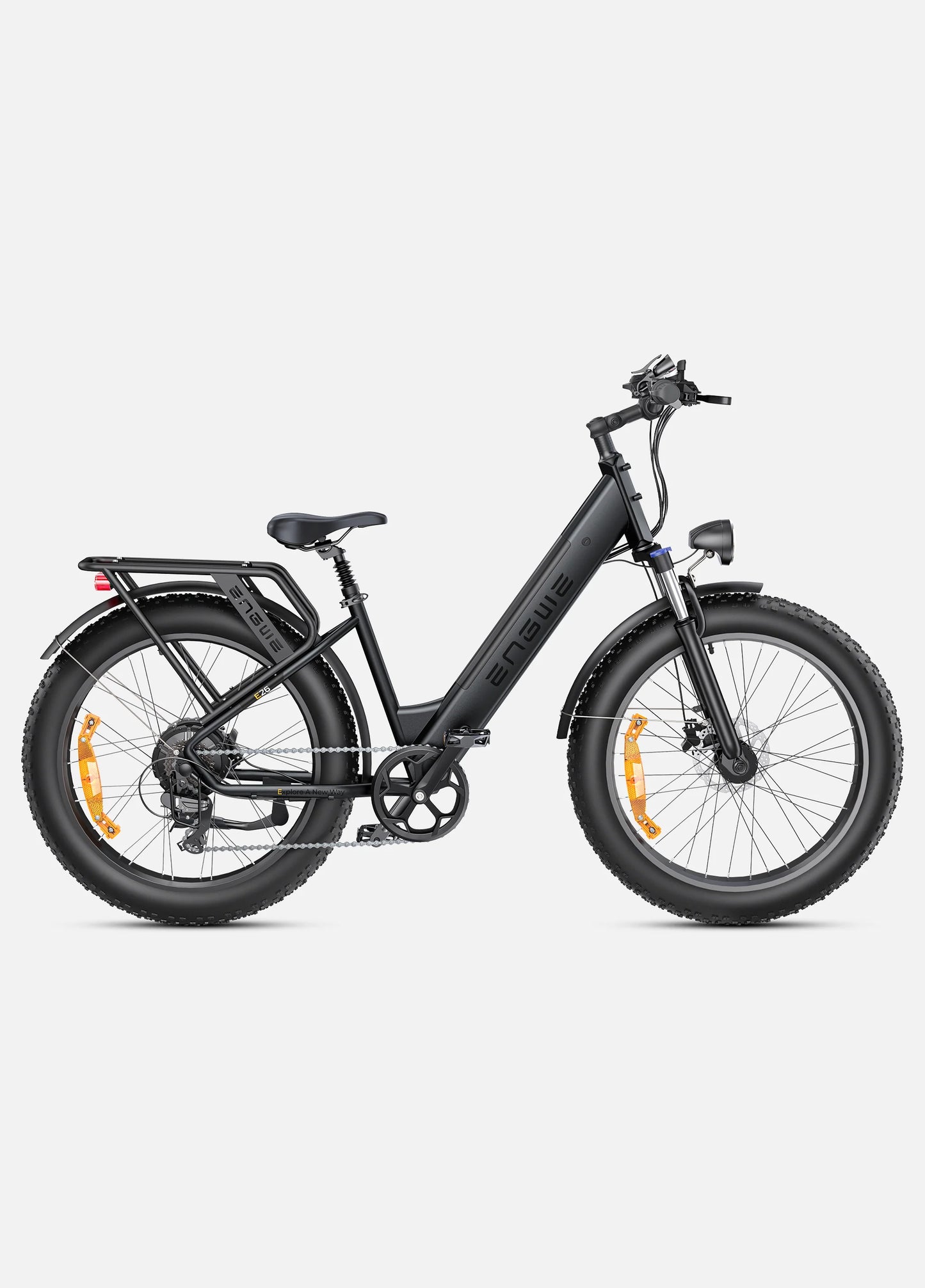 ENGWE E26 All-Terrain Electric Bike Duel Suspension 26" - Top Speed 15.5mph | 87mi Range | 250W Power