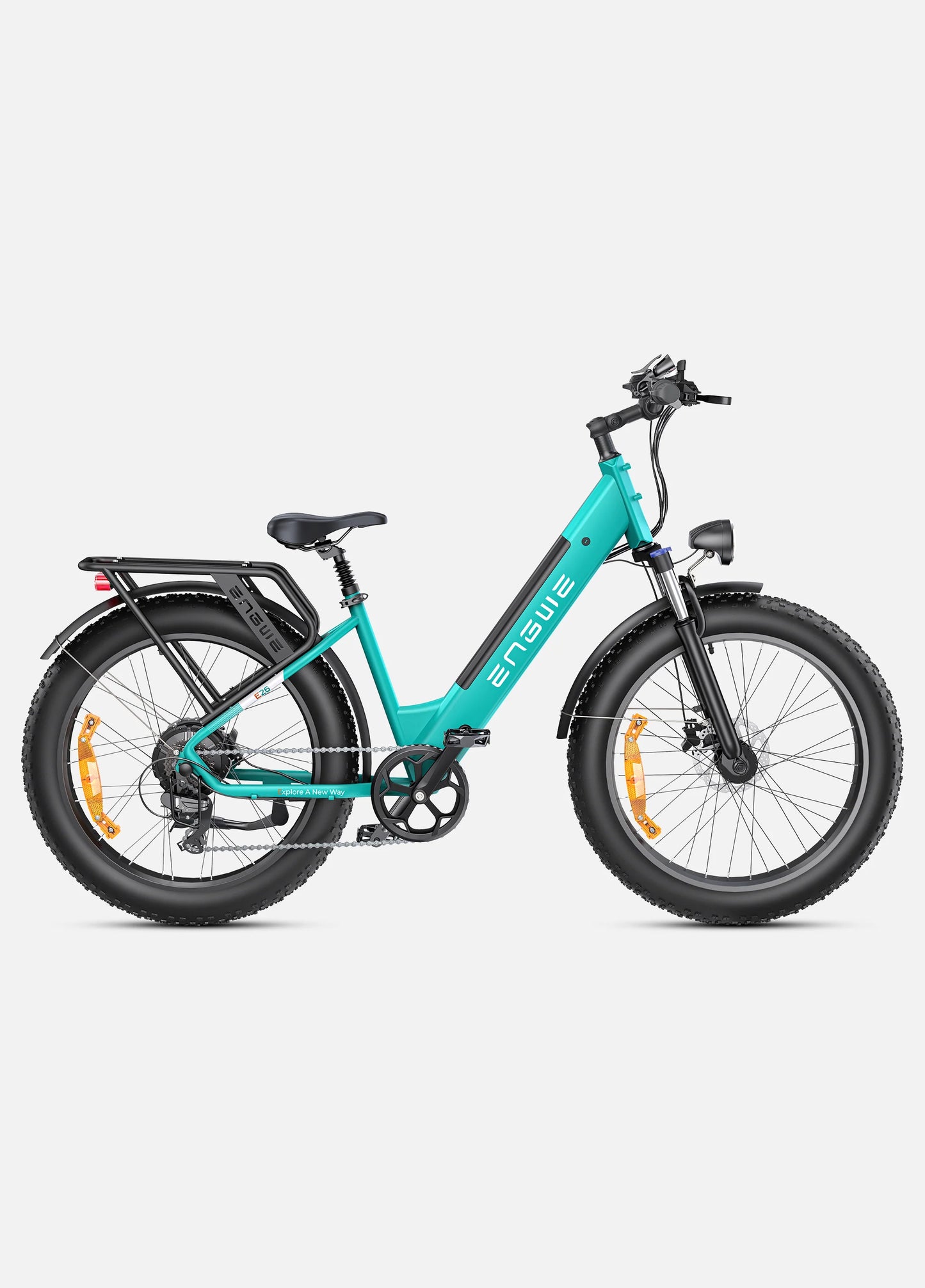 ENGWE E26 All-Terrain Electric Bike Duel Suspension 26" - Top Speed 15.5mph | 87mi Range | 250W Power