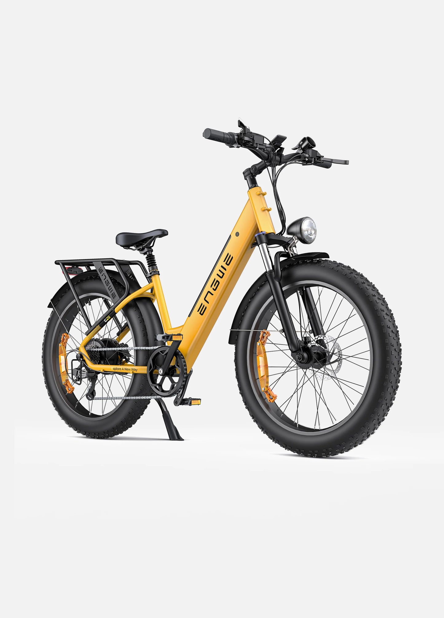 ENGWE E26 All-Terrain Electric Bike Duel Suspension 26" - Top Speed 15.5mph | 87mi Range | 250W Power