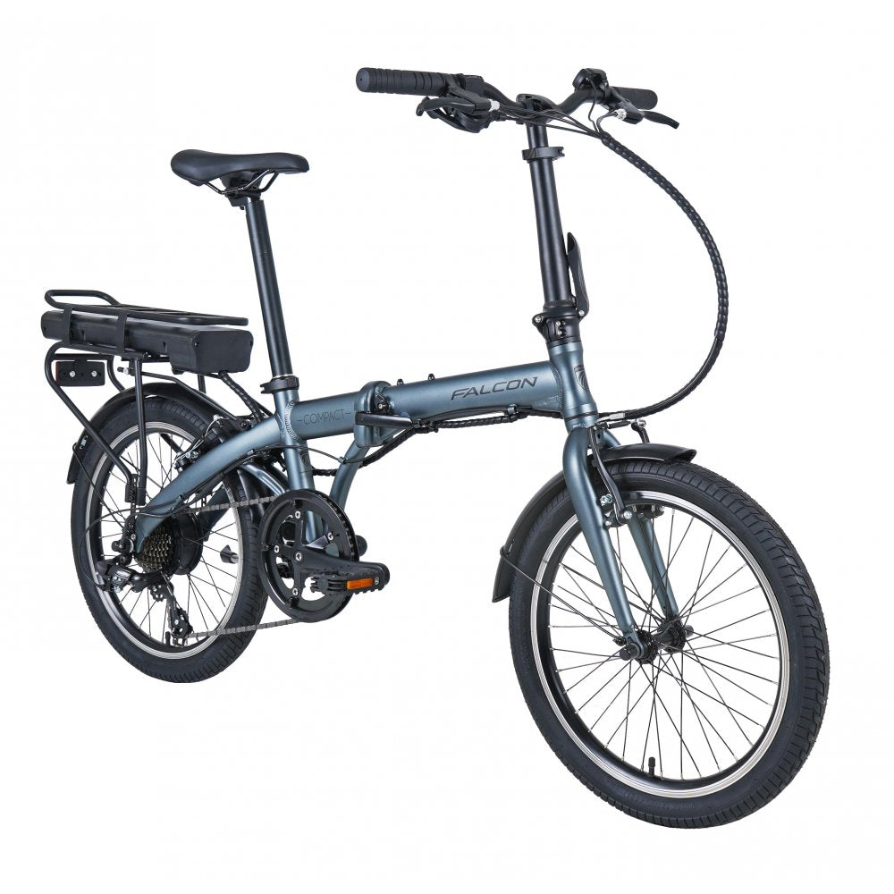 FALCON Compact Folding Electric Bike - 40Nm Torque | Top Speed 15.5mph | 40mile Range | 250W Power