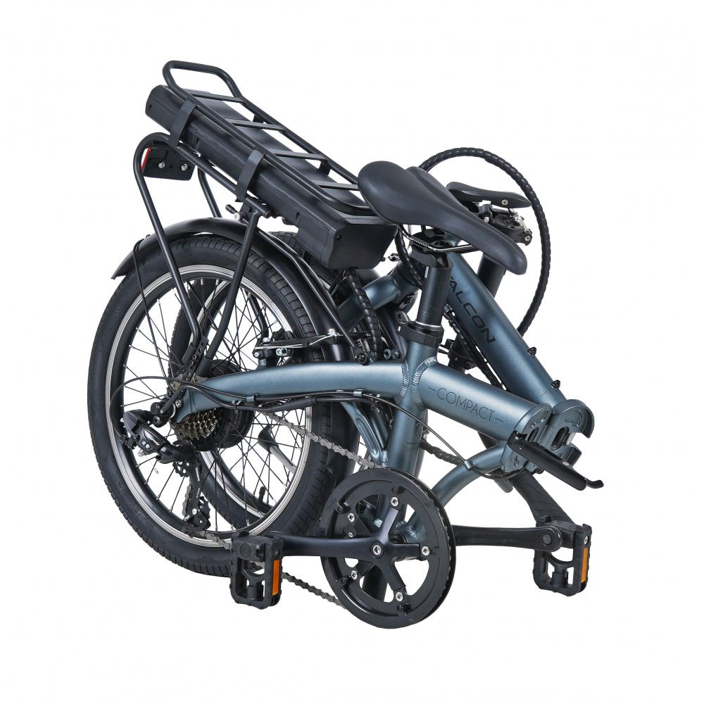 FALCON Compact Folding Electric Bike - 40Nm Torque | Top Speed 15.5mph | 40mile Range | 250W Power