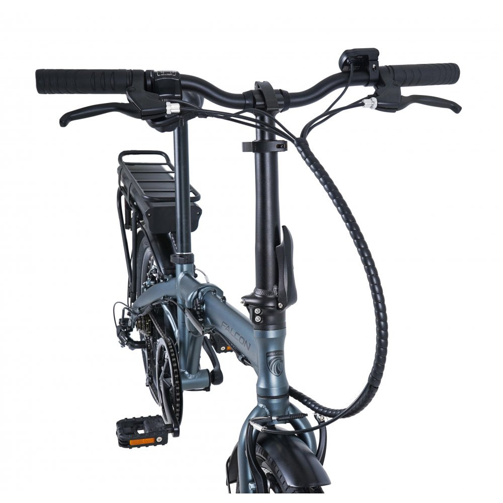 FALCON Compact Folding Electric Bike - 40Nm Torque | Top Speed 15.5mph | 40mile Range | 250W Power