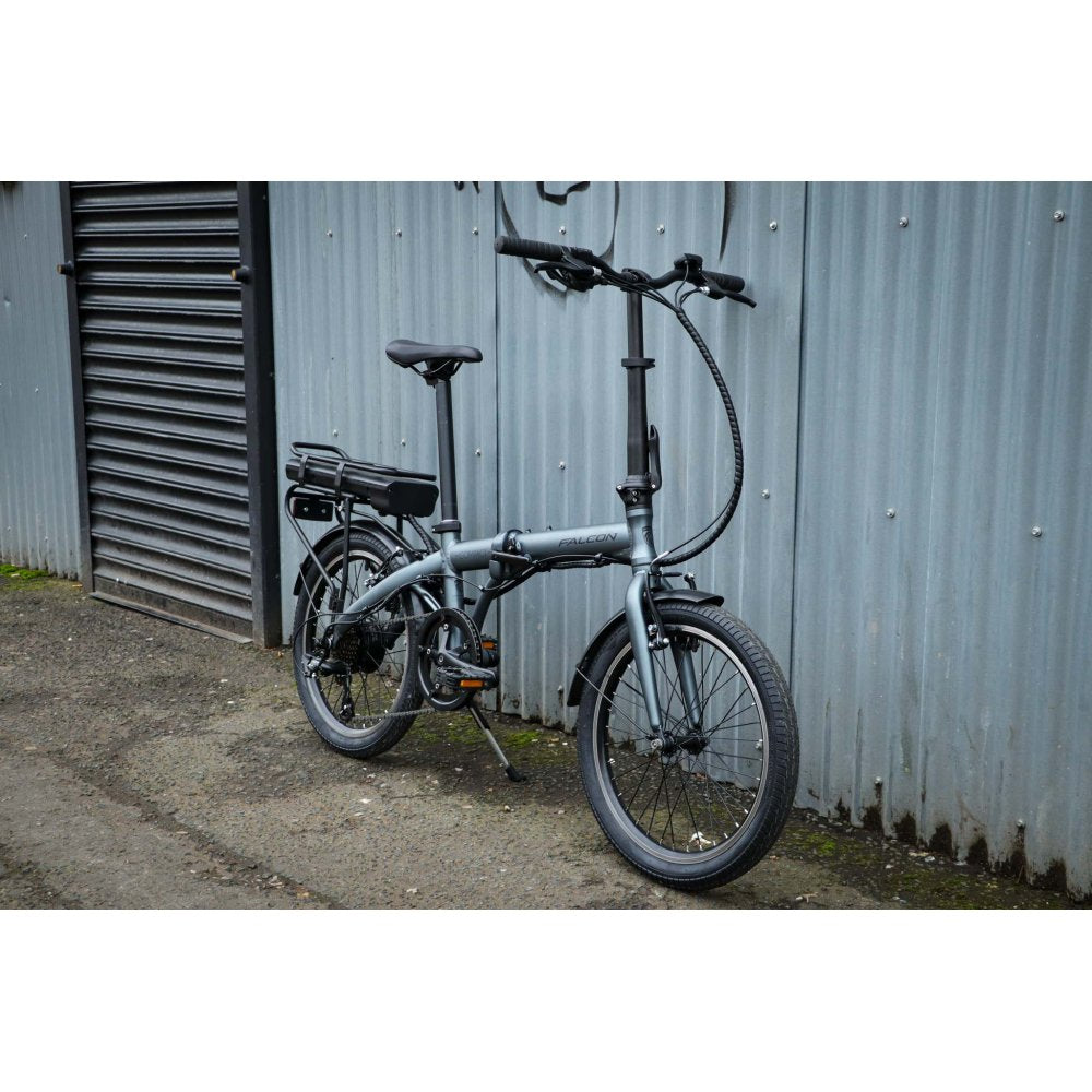 FALCON Compact Folding Electric Bike - 40Nm Torque | Top Speed 15.5mph | 40mile Range | 250W Power