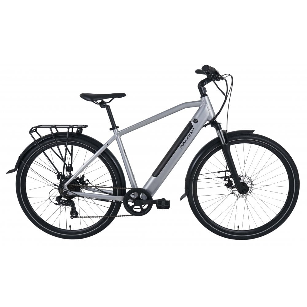 FALCON Horizon Crossbar Hybrid Electric Bike 19" - Top Speed 15.5mph | 40mi Range | 32Nm Torque |250W Power