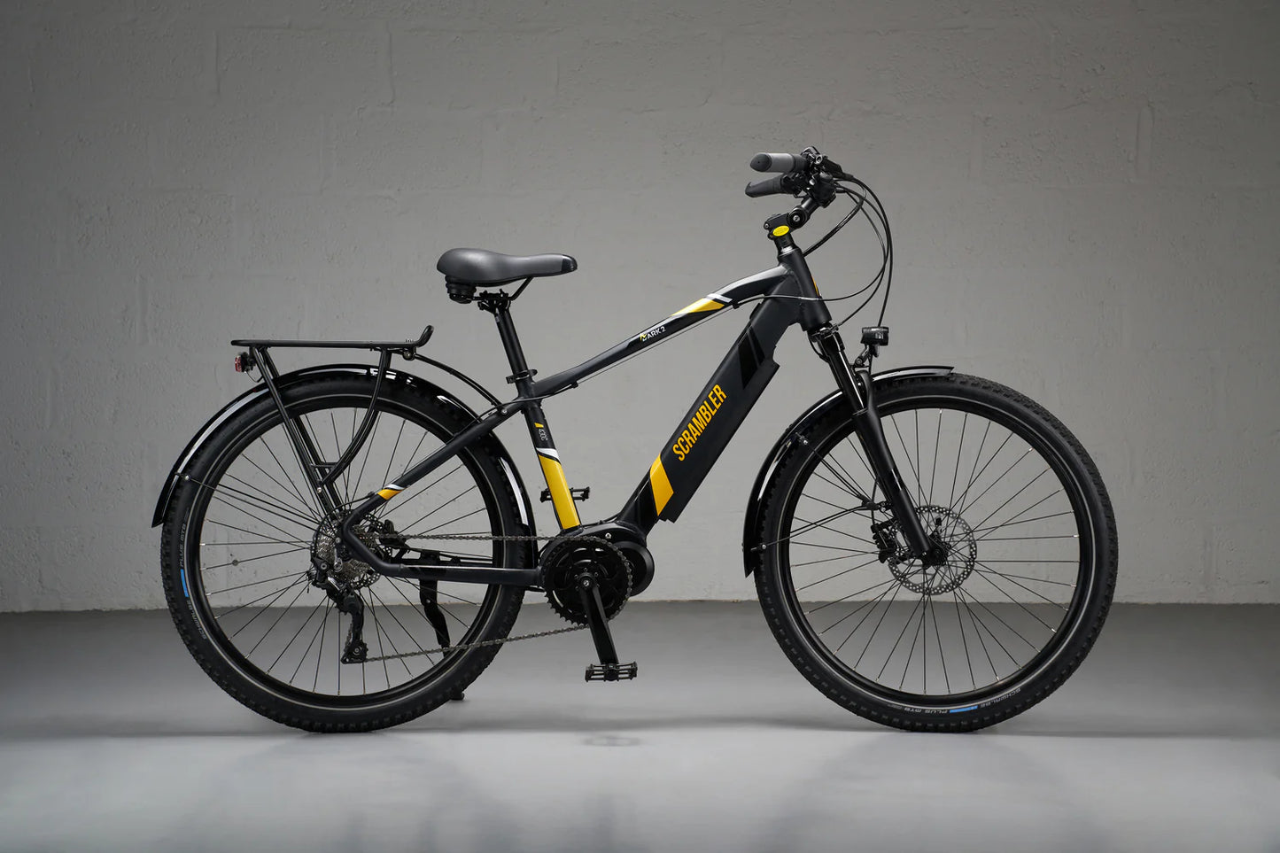 MARK2 Scrambler CX Commuter Trekking Electric Mountain Bike - Top Speed 15.5mph | 61mi Range | 90Nm Torque | 250W Power
