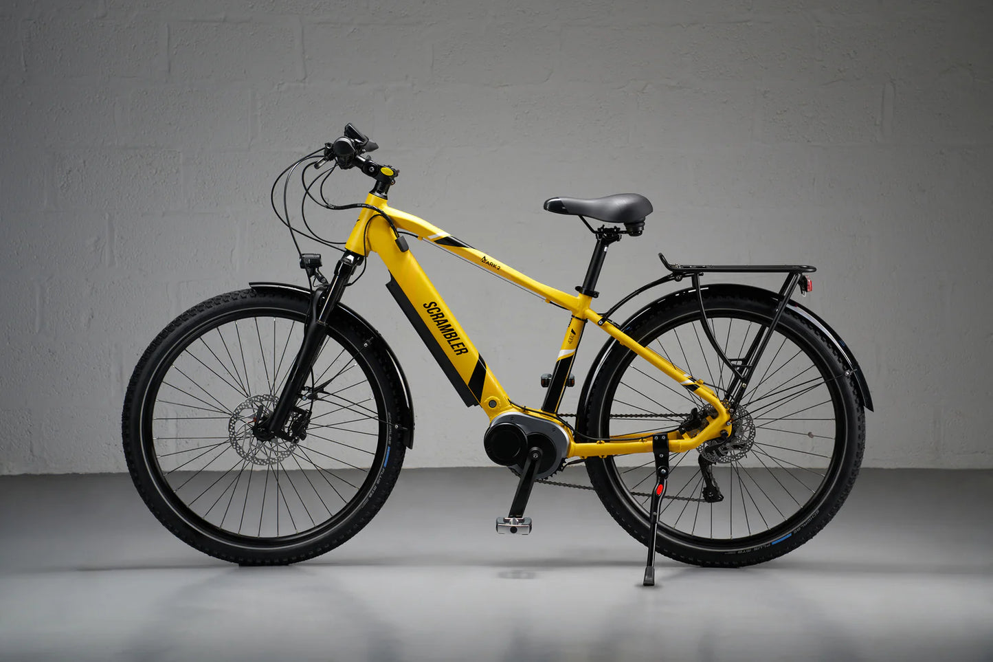 MARK2 Scrambler CX Commuter Trekking Electric Mountain Bike - Top Speed 15.5mph | 61mi Range | 90Nm Torque | 250W Power