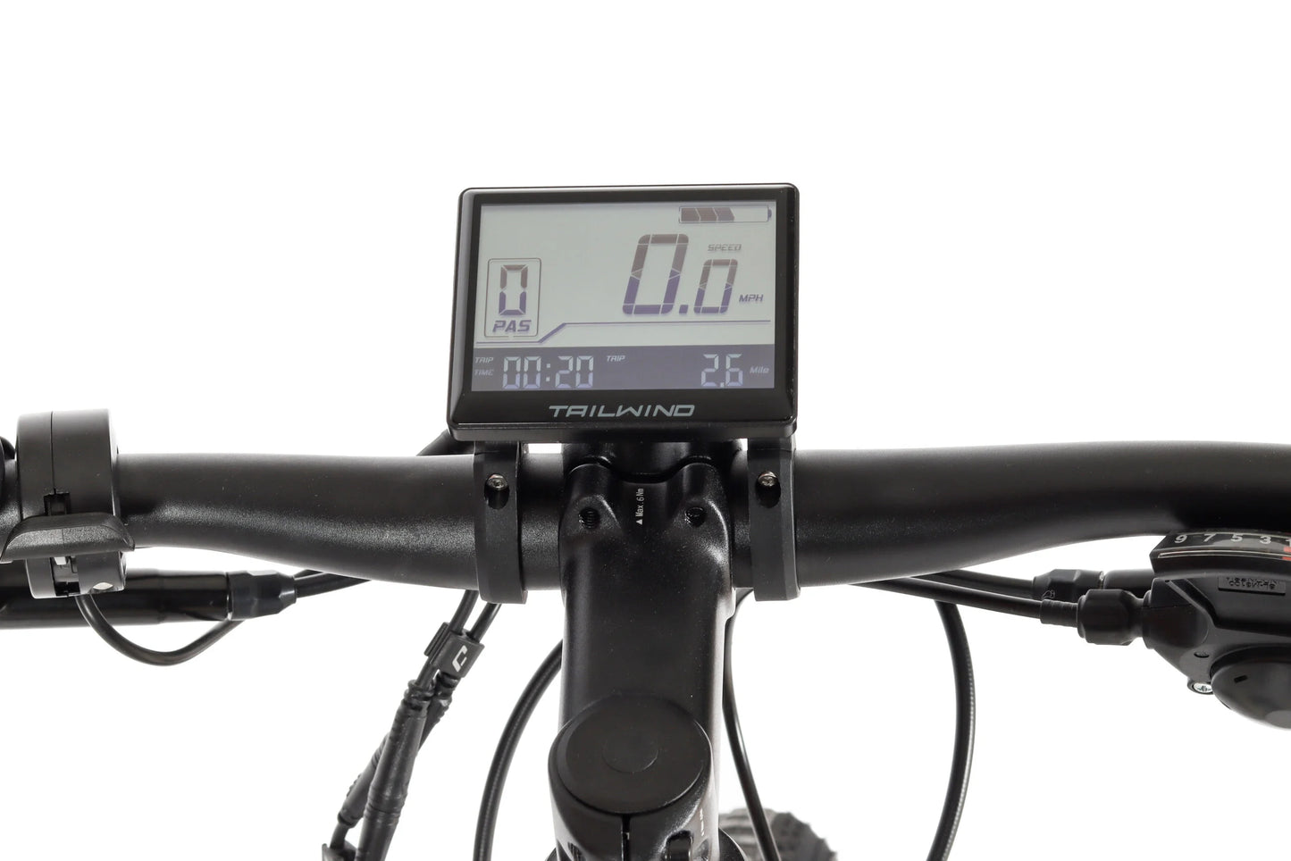 WISPER TAILWIND Trail Crossbar E-Bike 250W