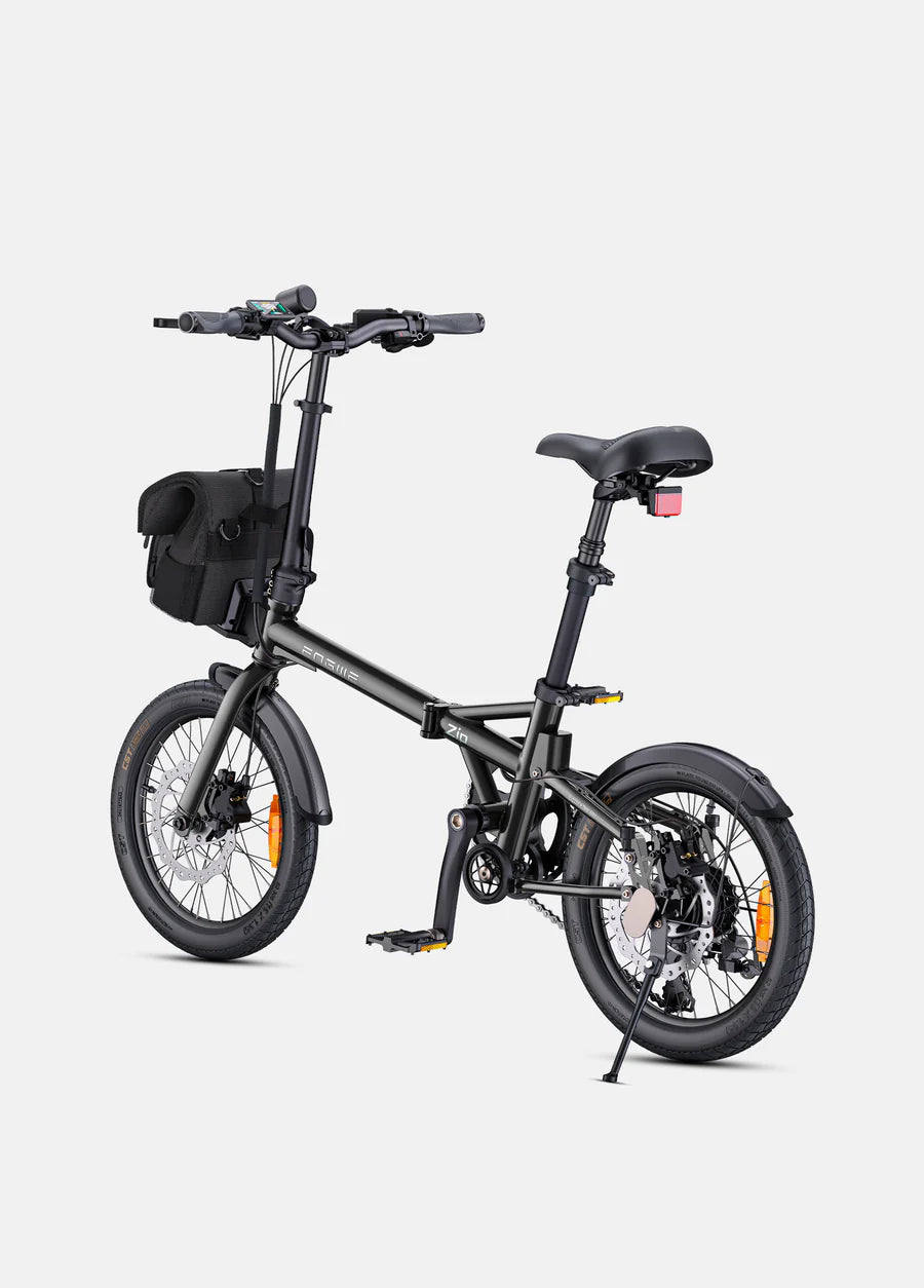 ENGWE Zip Folding Electric Bike 250W | Lightweight Compact eBike 120KM Range UK Coming Soon