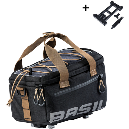 Basil Miles MIK Trunk Bag 7L – Waterproof Rear Rack Bike Bag with MIK Adapter