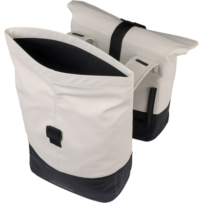 Basil Cove Double Pannier Bag 32L – Recycled Water-Resistant Bike Bag for Rear Rack