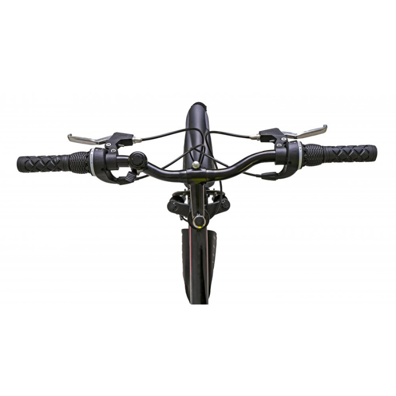 Boss Stealth 26” Mountain Bike Black/Pink – 21 Speed Full Suspension MTB with Disc Brakes | UK