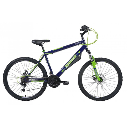 Boss Vortex 26” Mountain Bike – Hardtail MTB with Disc Brakes & 18 Speed Gears | UK