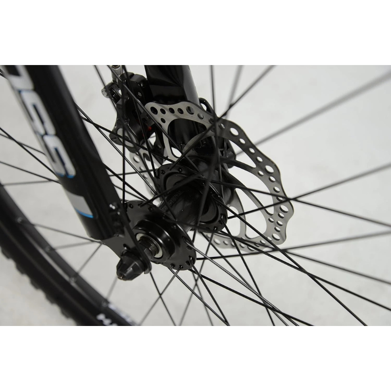 Boss Stealth 26” Mountain Bike Black/Blue – 21 Speed Full Suspension MTB with Disc Brakes | UK