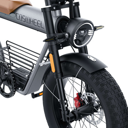 Coswheel CT20S 20" Electric Bike 65Km/h 50km-120km  2000W Motor (Rated 1500W)