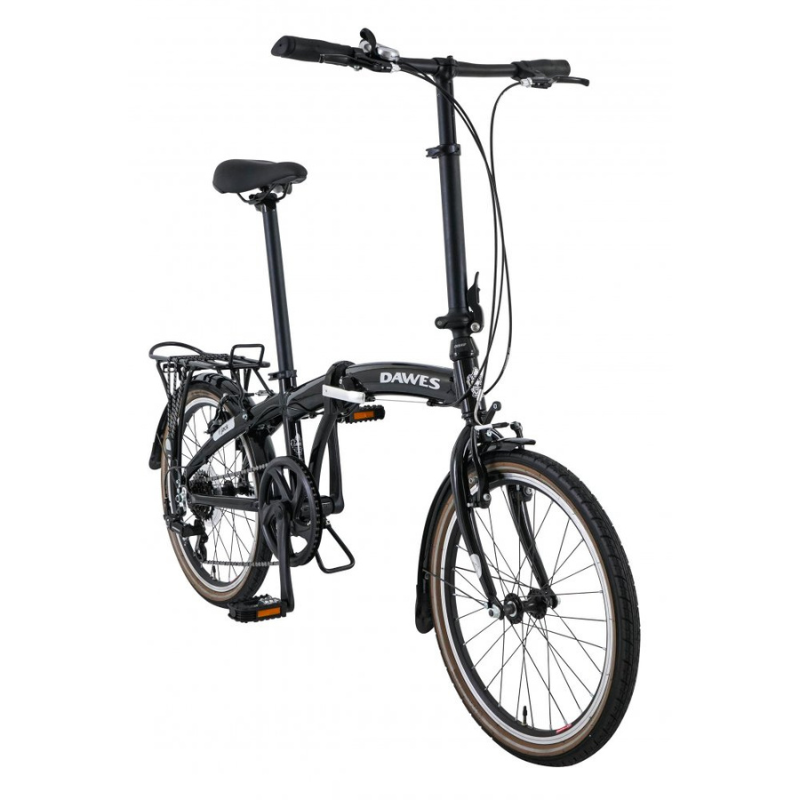 Dawes Jack Folding Bike – Lightweight 20” 7-Speed Compact Commuter Bicycle