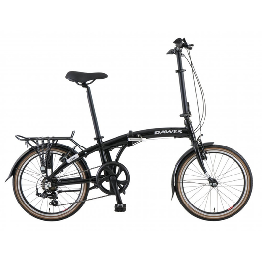 Dawes Jack Folding Bike – Lightweight 20” 7-Speed Compact Commuter Bicycle