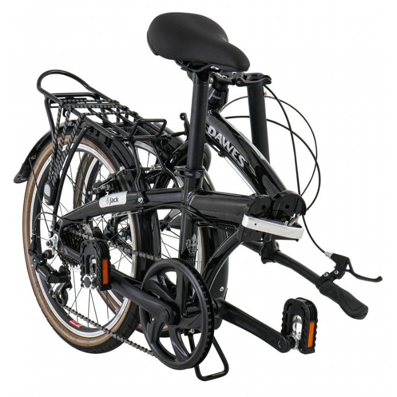 Dawes Jack Folding Bike – Lightweight 20” 7-Speed Compact Commuter Bicycle